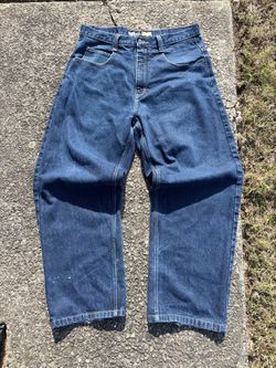 Vintage Southpole Yellow Tab Baggy Denim Jeans