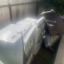 Washer and dryer