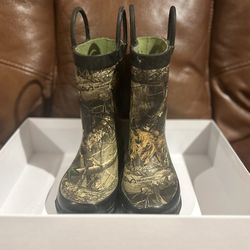 Kids Camouflage Rainboots