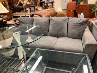 Gray Ashley Three Seat Sofa
