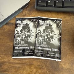 Dragon Ball Energy Marker Booster Pack $150/pack