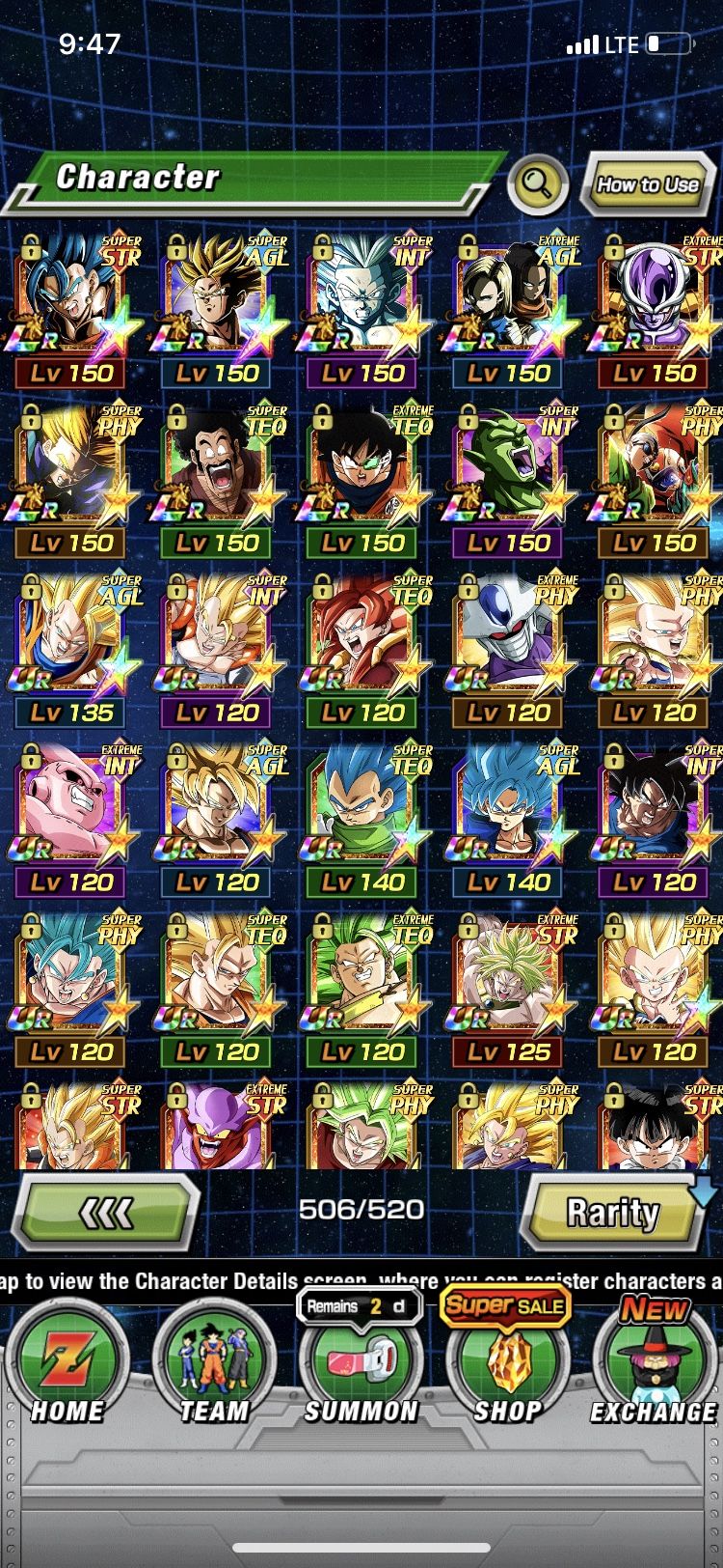 Dragon Ball Z Dokkan Battle Account