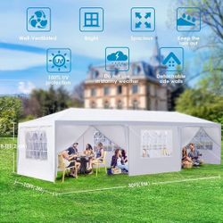 NEW! ONLY SALE! PARTY TENT SIZE 10X30 