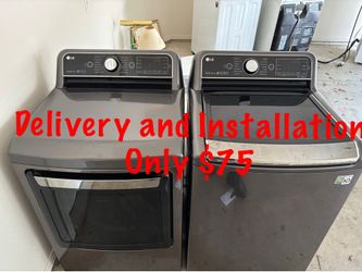 XL Capacity LG Washer Dryer
