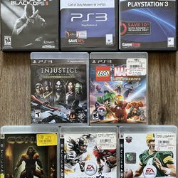 PS3 Sony PlayStation games $10-$20