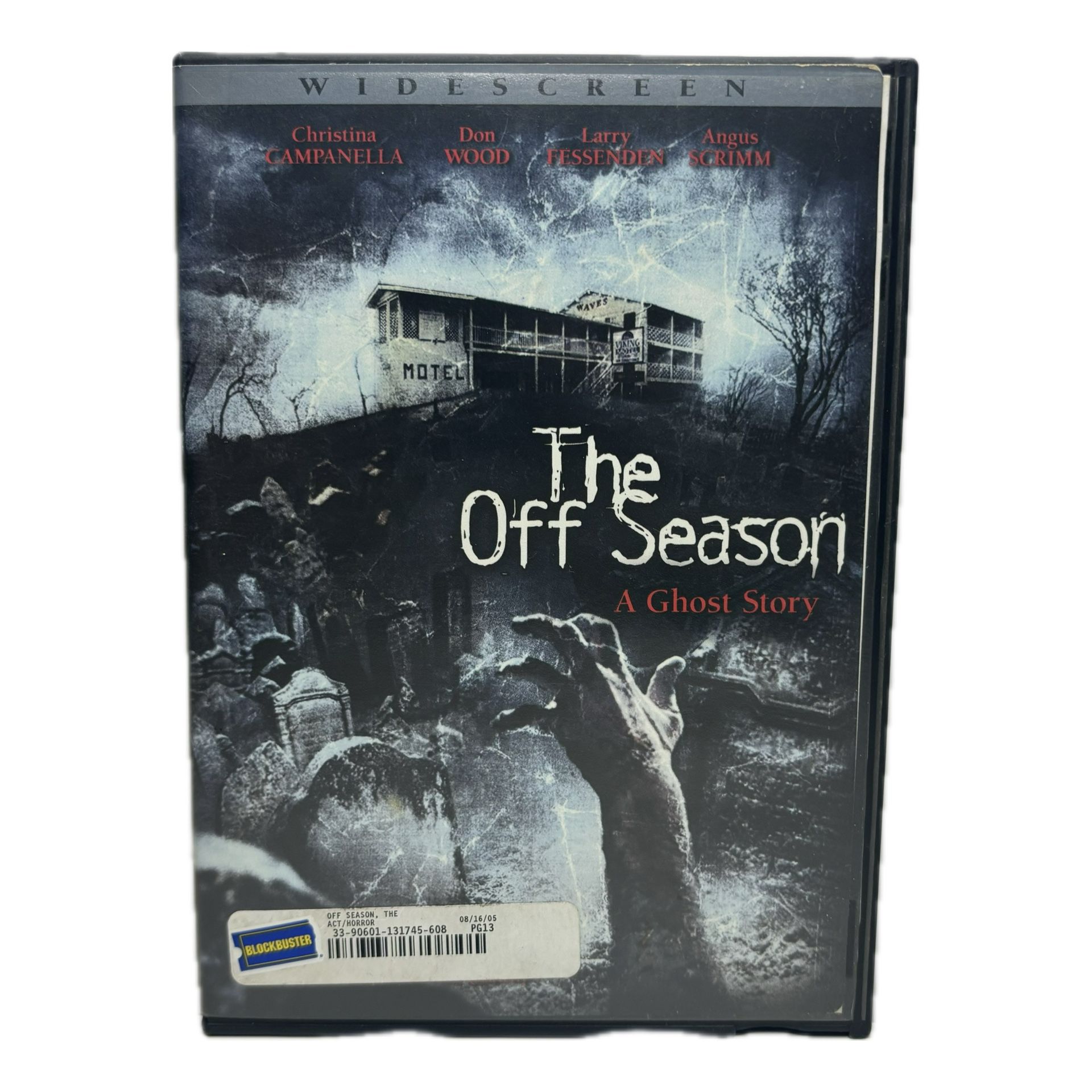 The Off Season: A Ghost Story (2005) Blockbuster Widescreen DVD HORROR