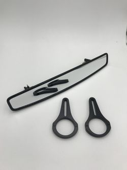 Polaris RZR Rear View Mirror with Brackets