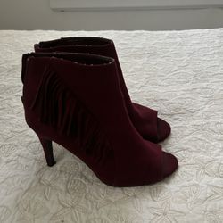 Peep Toe Booties 