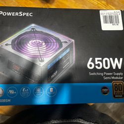 650W Power Supply 