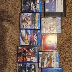 PS3 AND PS4 GAMES. 