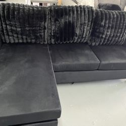 Small Sectional Velvet 