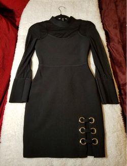 Black bandage dress