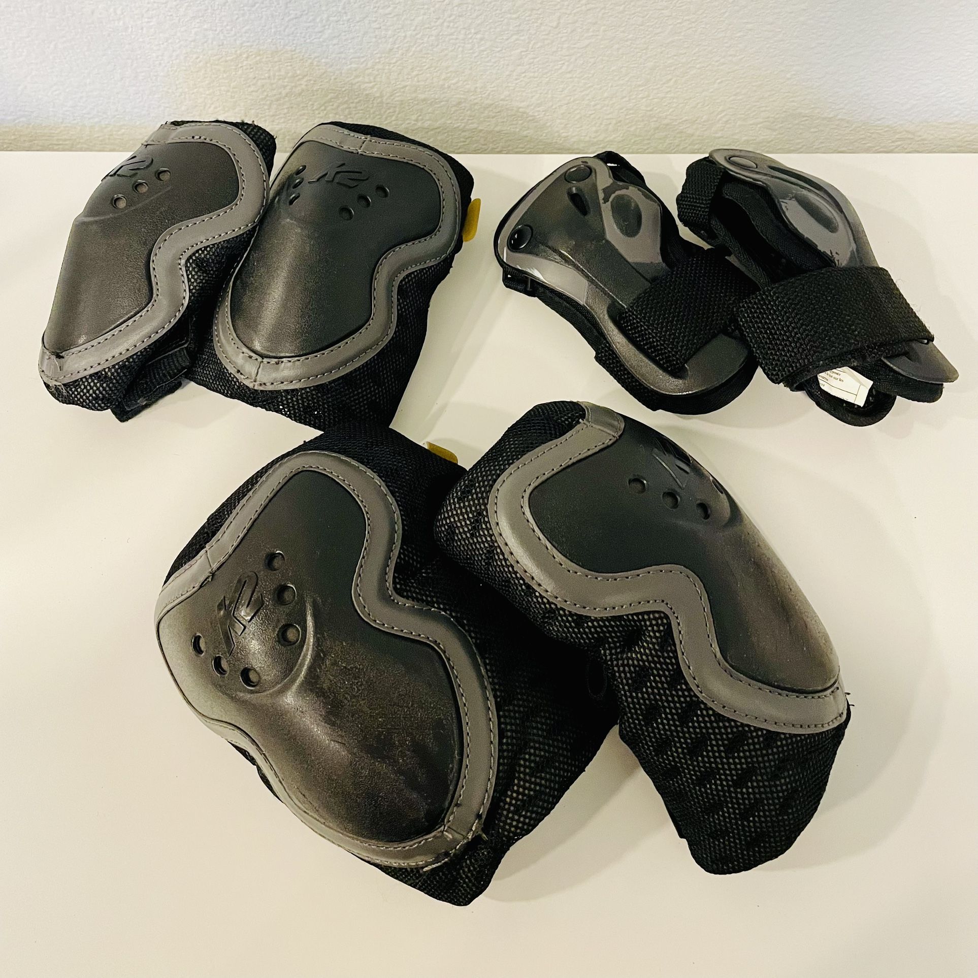 K2 Elbow / Wrist / Knee Pad Set - Black Size S