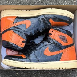 Jordan 1 Shattered Backboard 3.0 Size 10.5 VNDS OG All