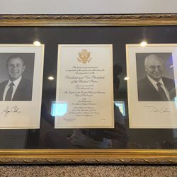 Presidential Invitation to inauguration 