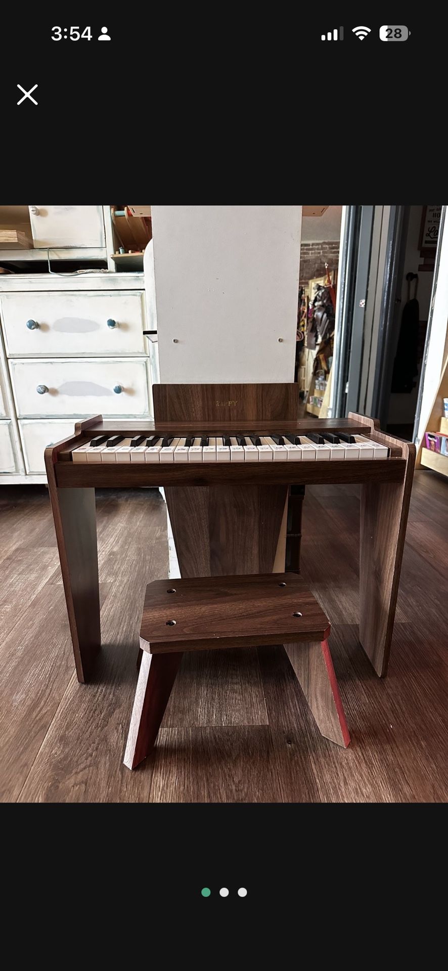 Child Size Digital Piano Zippy For Children Kids Beginners Not A Toy 