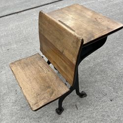 Vintage Small Child School Desk