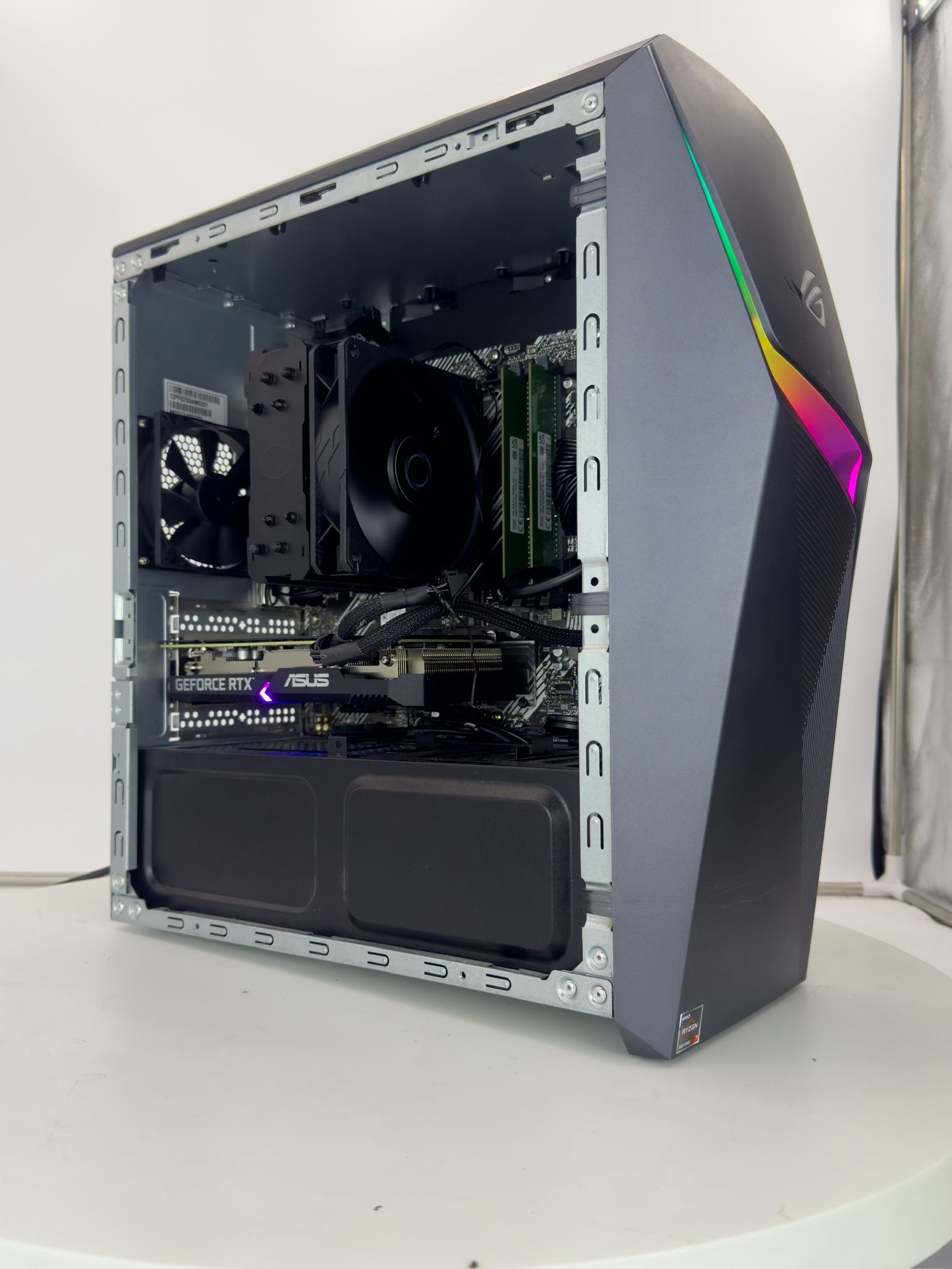 NVIDIA RTX 3060 AMD Ryzen 7 5700G 16GB DDR4 RAM 500GB SSD RGB Gaming Computer