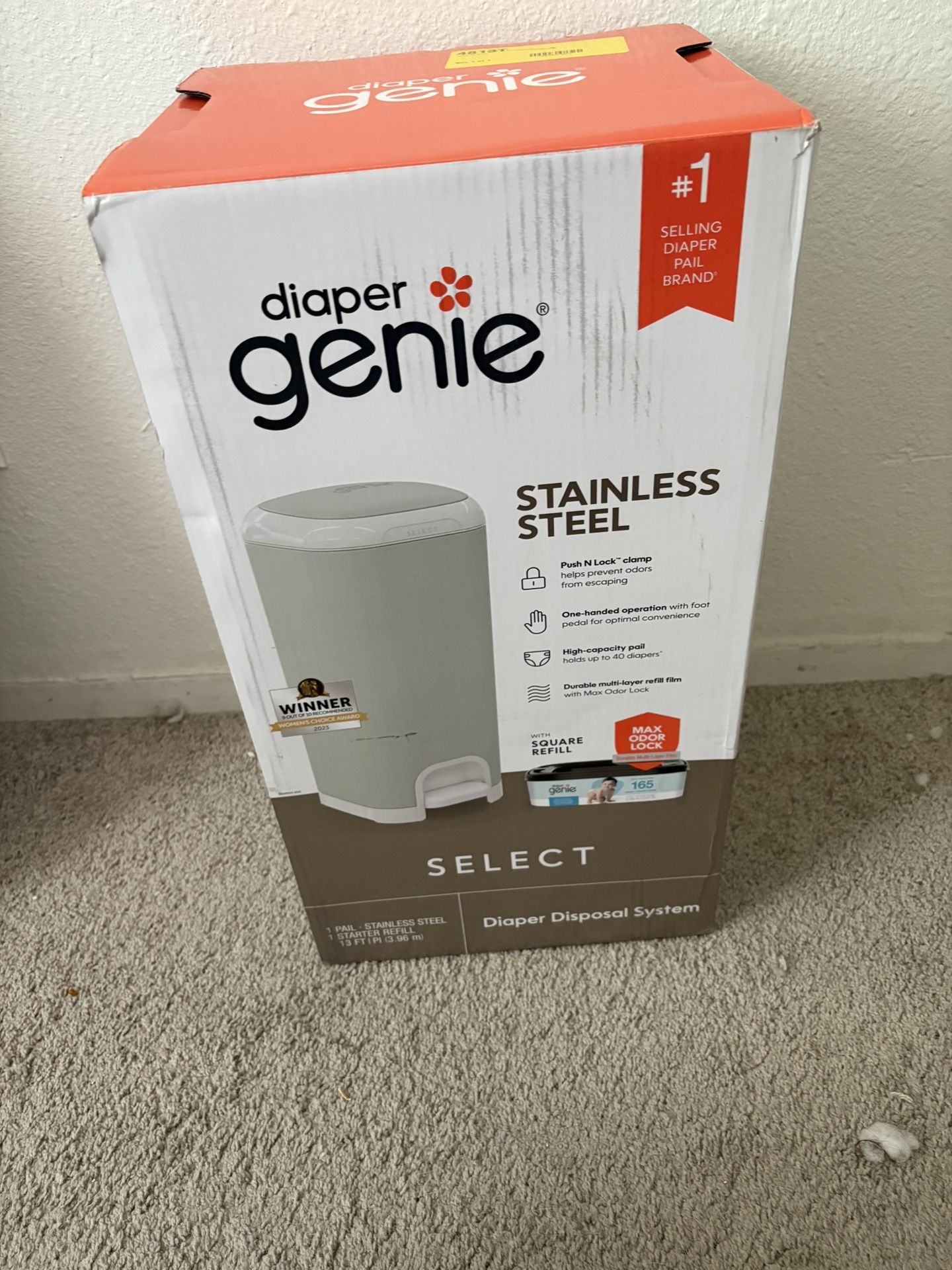 Brand New Genie Diaper Pail