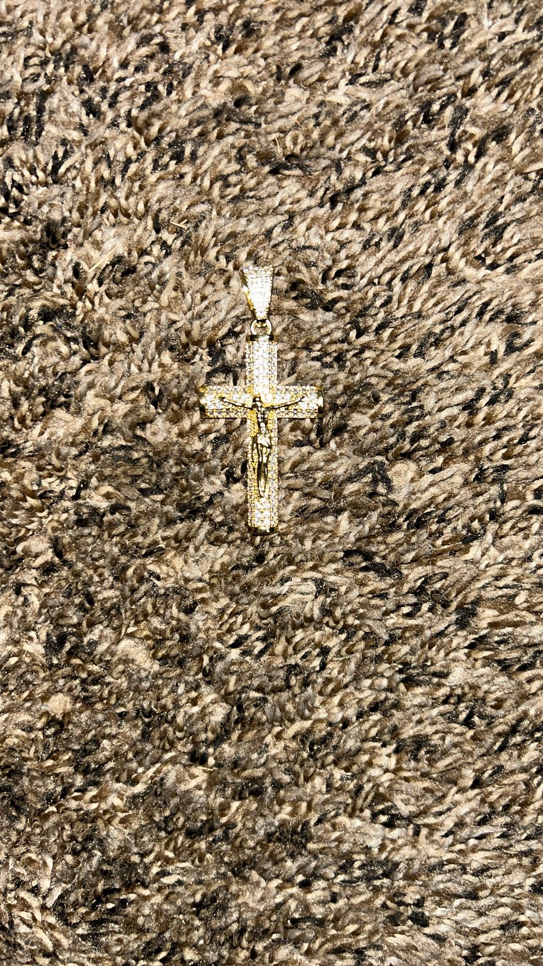 Cross Pendant Real Gold