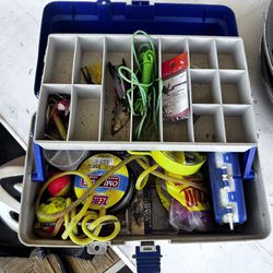Fishing Tackle And Box