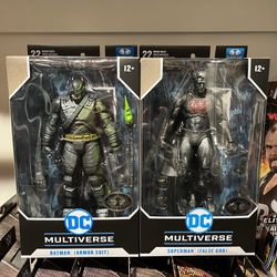 McFarlane Toys Batman v Superman Figures