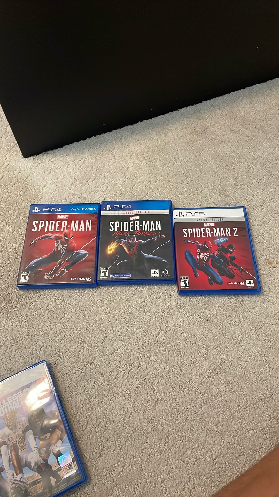 All Spider Man Games Lot