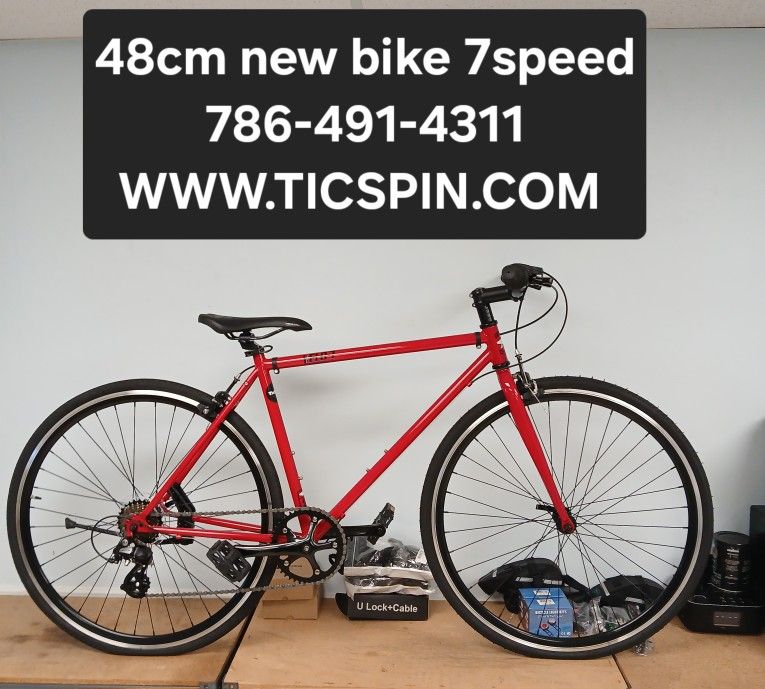 48cm New Bike 7speed Free Delivery 