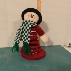 SPRING SNOWMAN