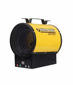 12,800 BTU , 220 Volt Mountable Or Portable Electric Fan Forced Air Heater