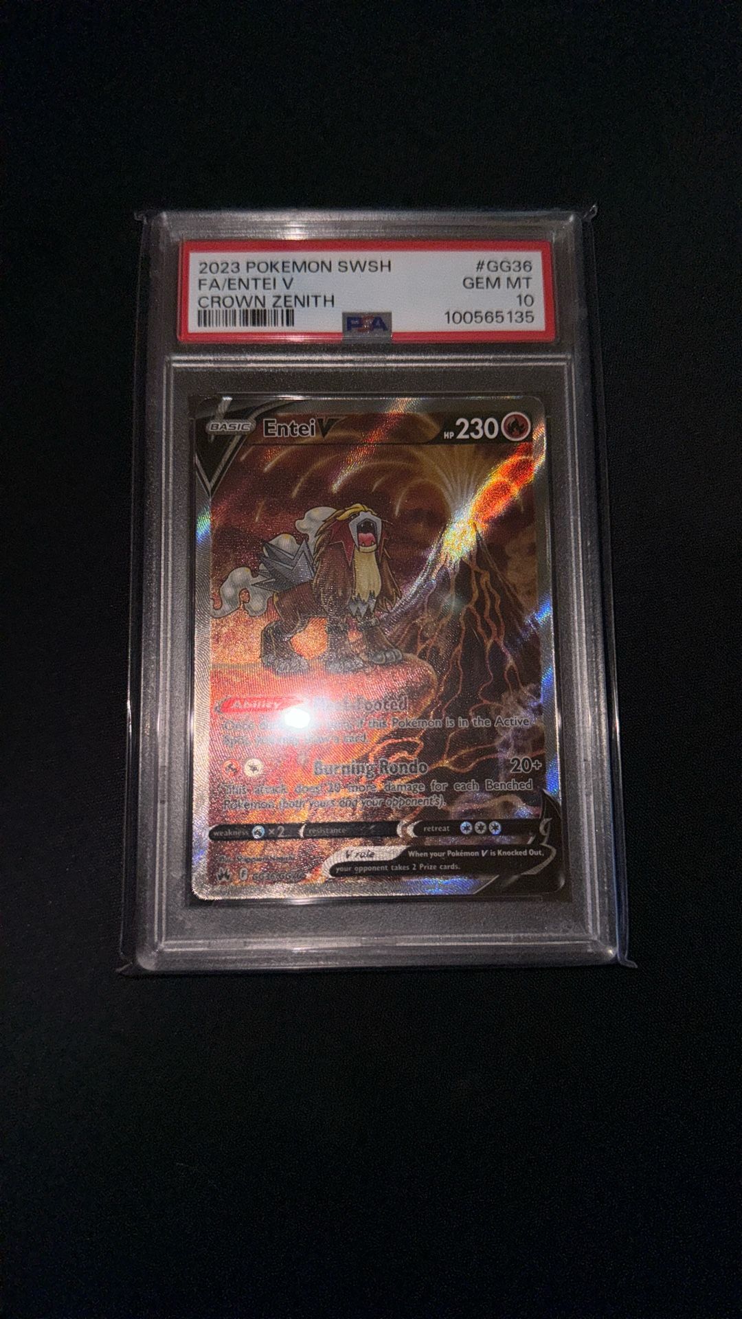 Entei V Alt Art Psa 10