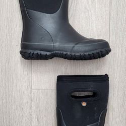 BOGS Grasp Waterproof Rain Snow Insulated Boots Unisex Kids Size 12 NWT 🌧❄️