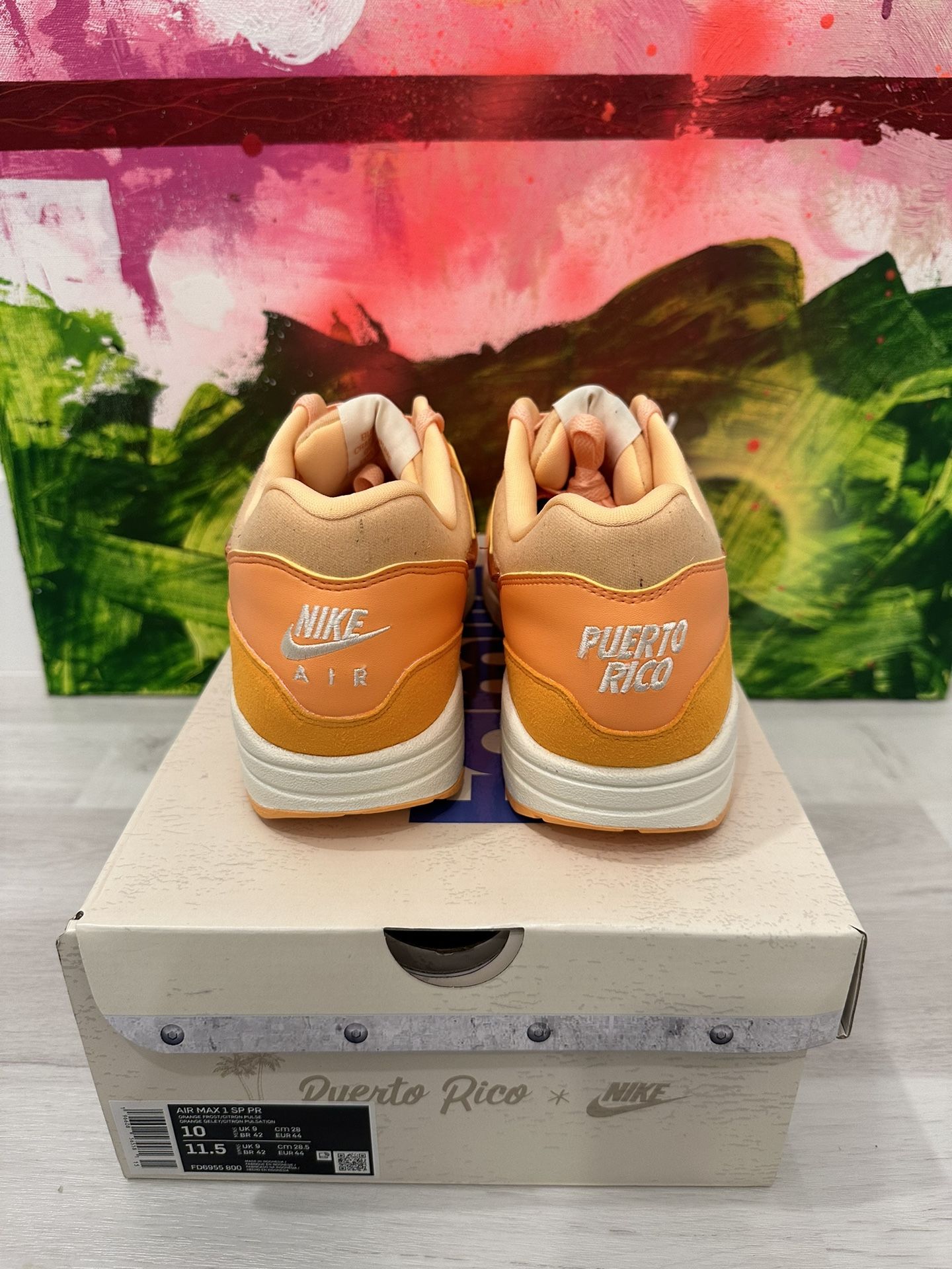 Nike Air Max 1 Puerto Rico Size 10