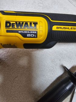 Dewalt 20volt brushless angle grinder and new rapid charger with fan