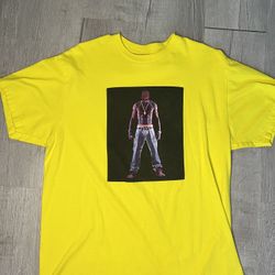 Supreme Tupac Hologram Shirt Size Large 