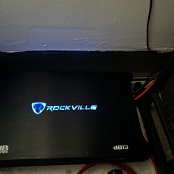 rockville db13 mono block 2 channel amp