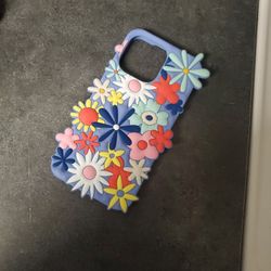 Flowered IPhone 15 Plus Case
