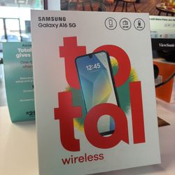 Samsung A16 With Total Wireless 