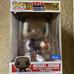 #117 Funko Pop Basketball USA Basketball Michael Jordan 10 inch (Walmart Exclusive)