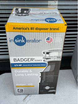 Badger 100 InSinkErator 1/3hp