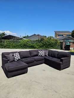 Dark Gray Sectional Sofa 💥 Free Delivery 💥