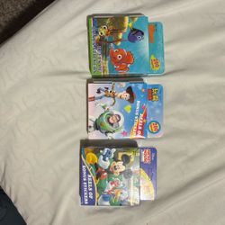 Mickey Mouse, Toy Story, And Finding Nemo Stickers 