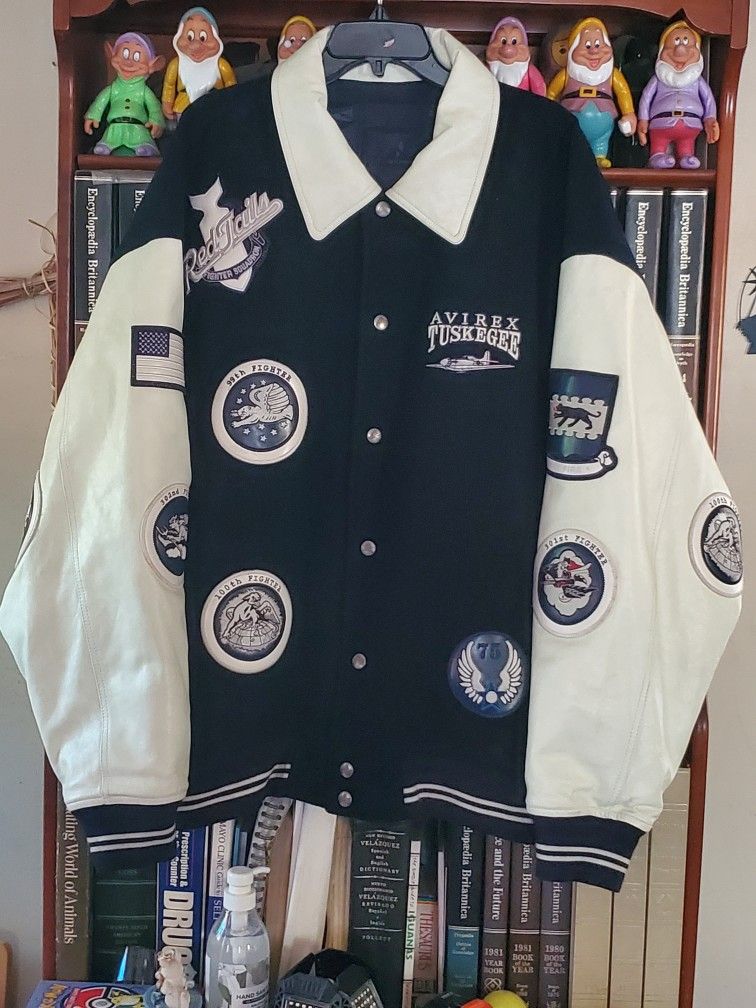 Avirex tuskegee airmen jacket discount