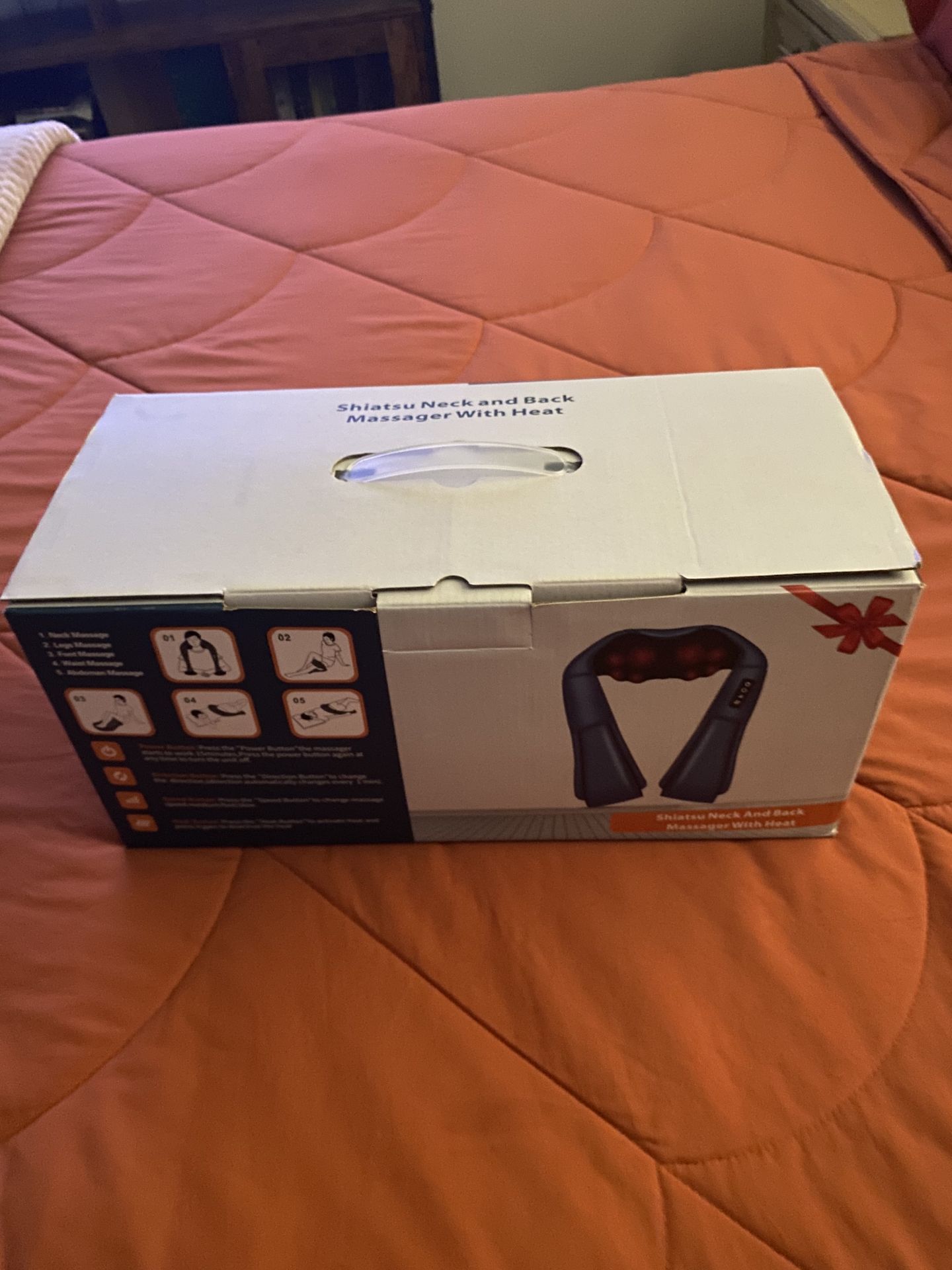 Shiatsu Neck/Back Massager/ Heat