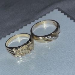 14k Mens Gold Rings 