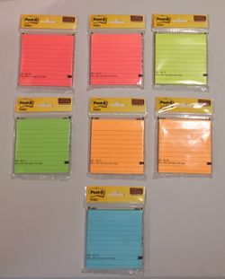 7 PACKS OF POST-IT 4”X4” BRAND NEW SEALED