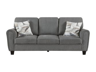 Lemond Charcoal Gray Sofa