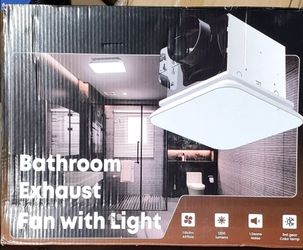 Bathroom Exhaust Fan with Light
