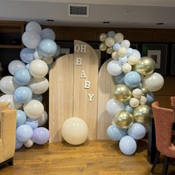 Baby Shower Balloon Arch Sign