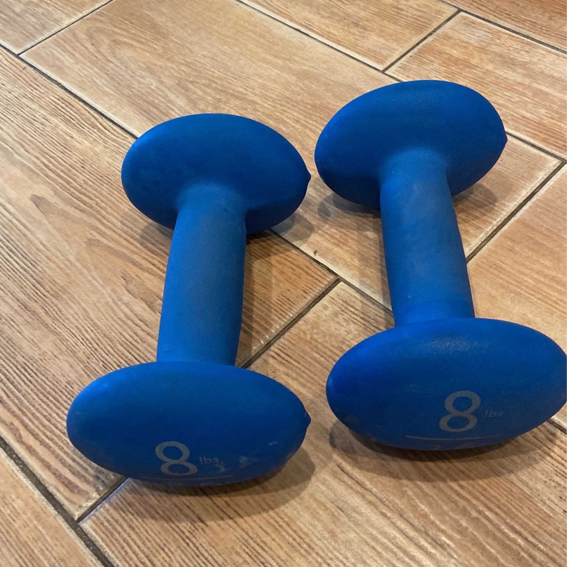 Set Of 8lb Weights